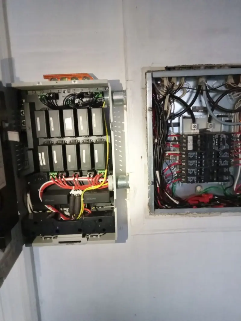 Electrical panel upgrade completed for Ring Doorbell Installation in New Brighton